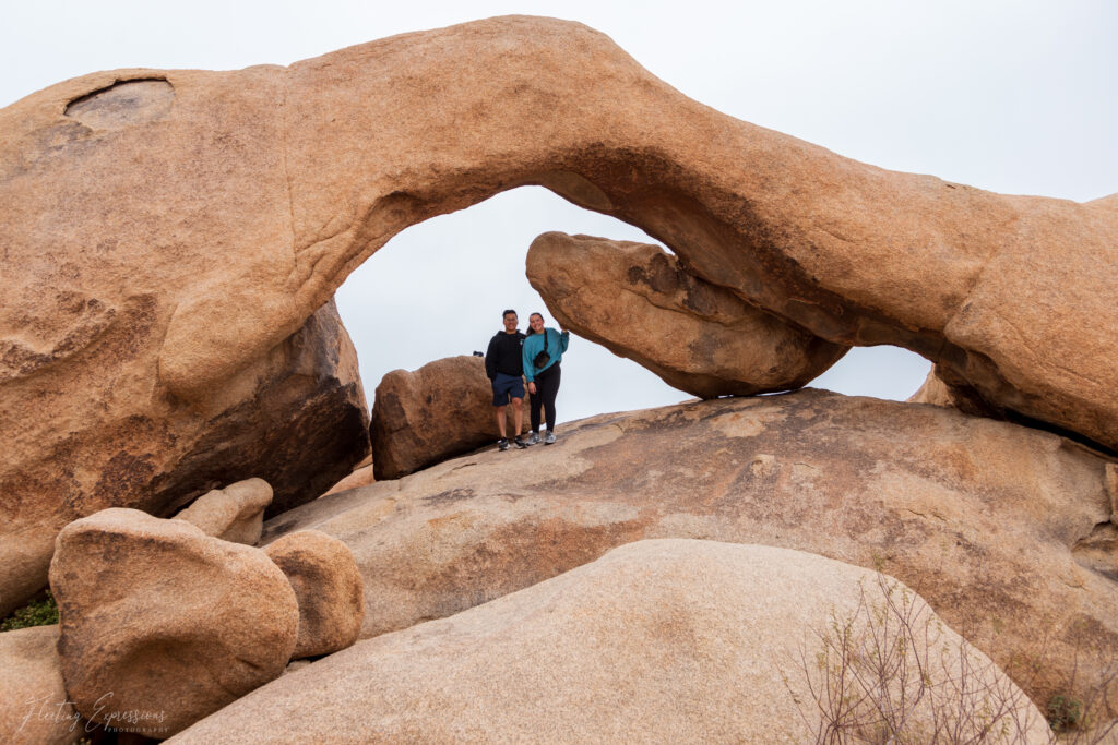 rock formation, people