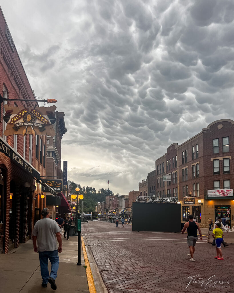 Stormy night in Deadwood