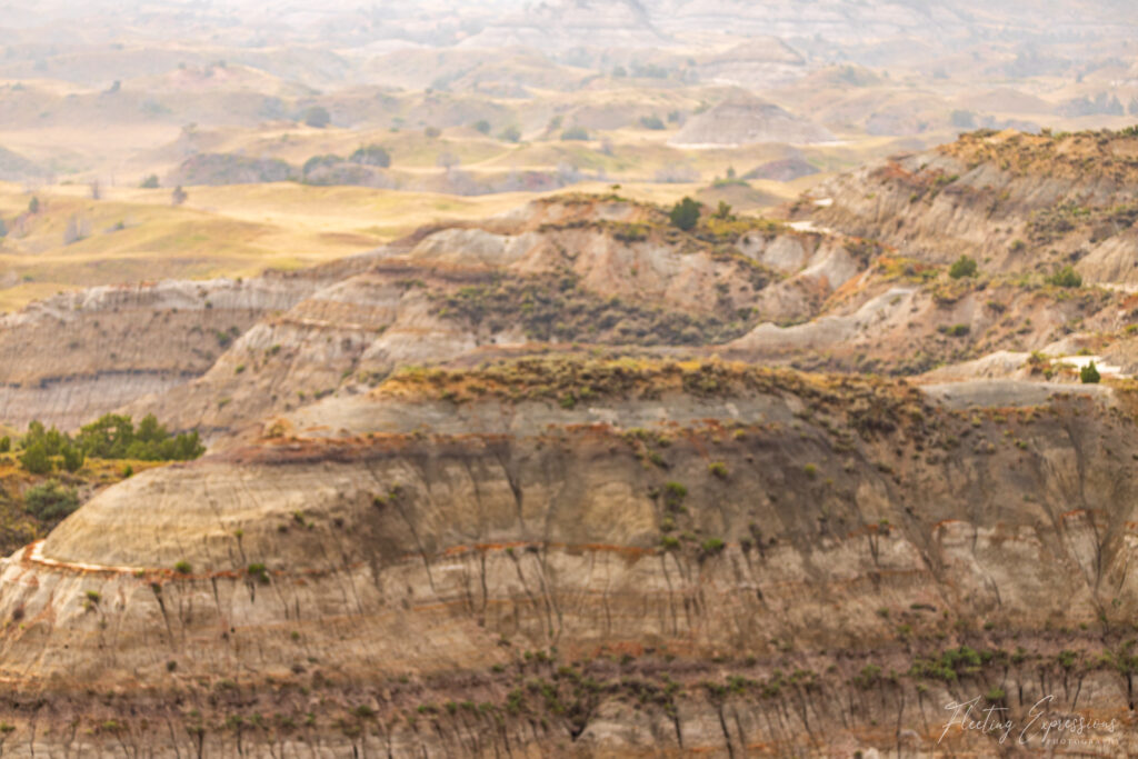 Badlands formations