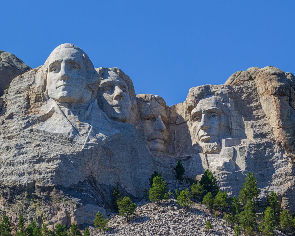 Monument, Blue Sky, Rushmore