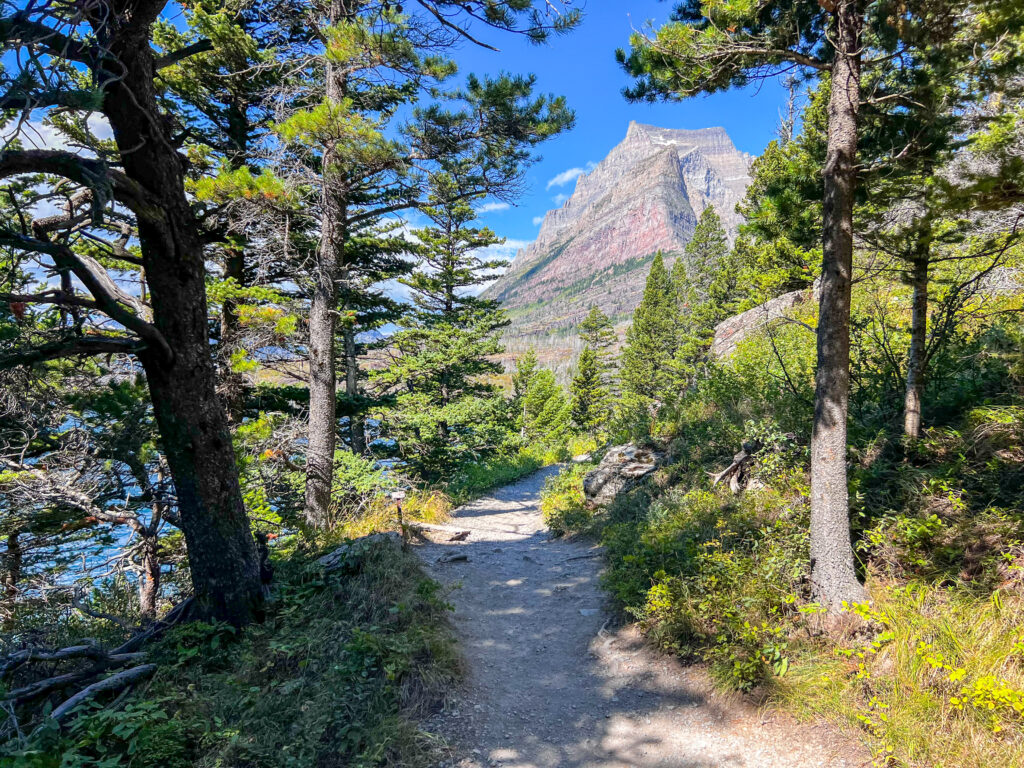 Mountain views along the trail.