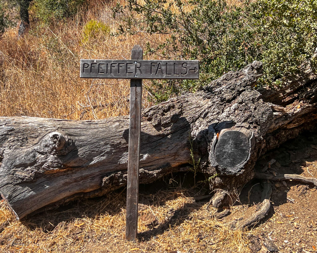 Hiking trailhead